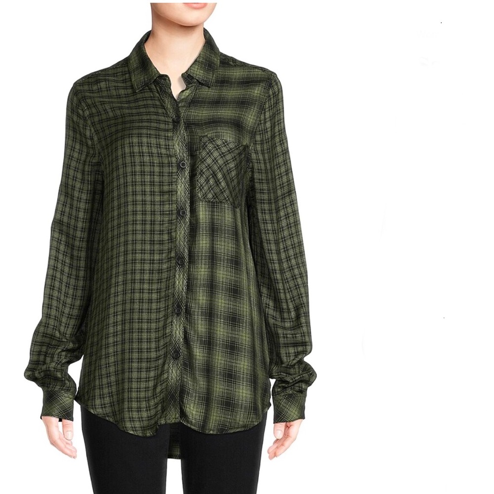 Casa Cabana Brynn Plaid Button Down Shirt